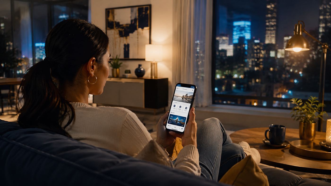 Bewerberportal auf dem Smartphone
